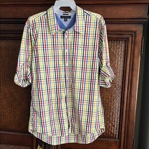 Tommy Hilfiger Multicolor Plaid Button-Down Shirt